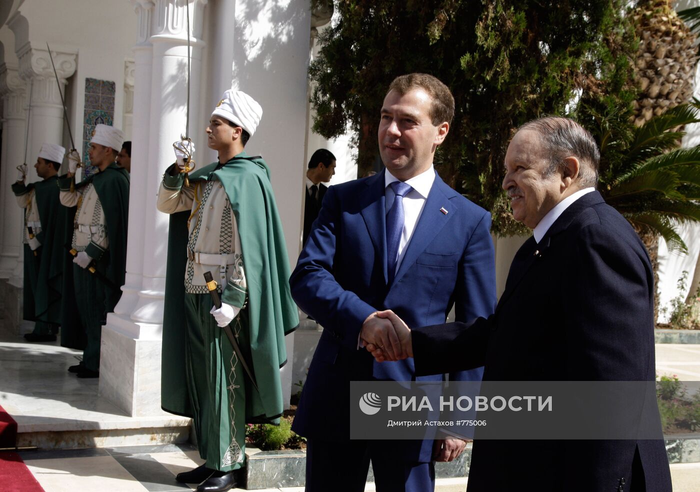 Официальный визит Дмитрия Медведева в Алжир