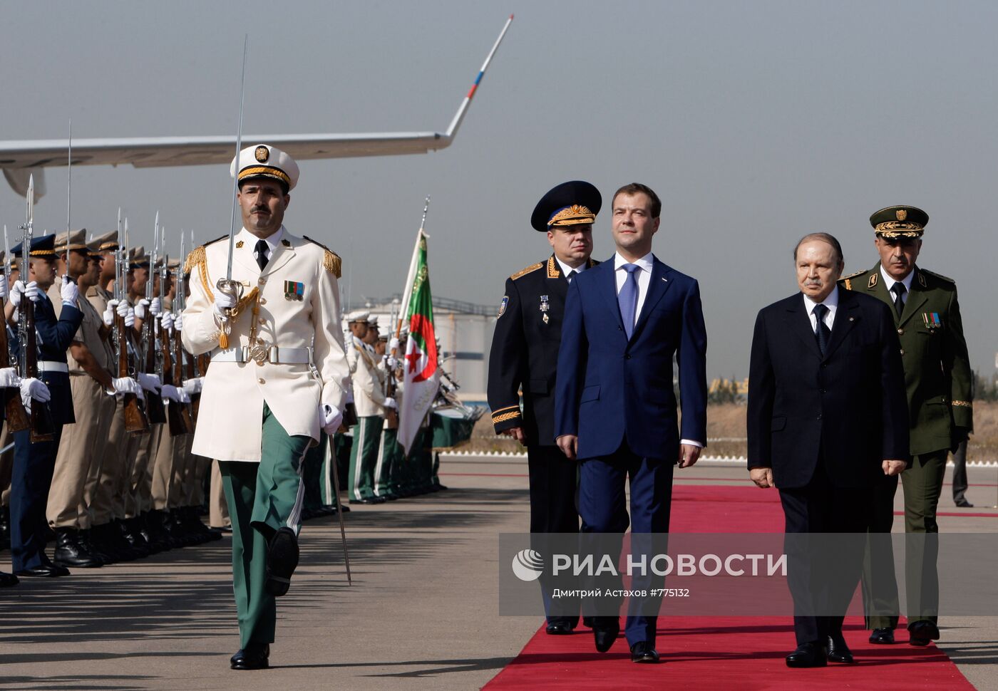 Официальный визит Дмитрия Медведева в Алжир