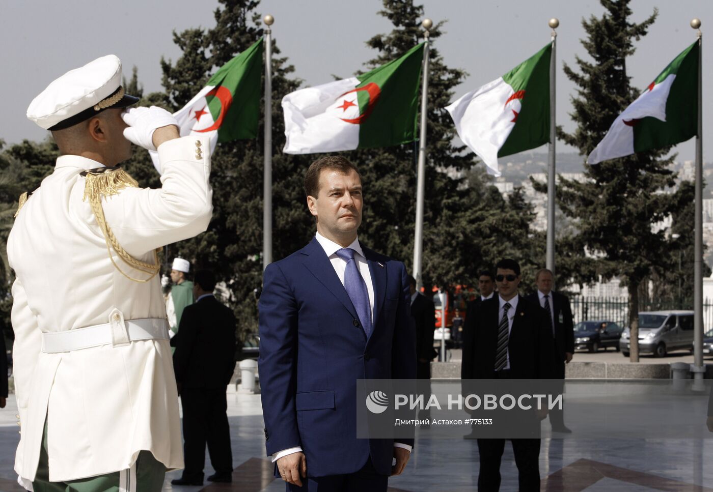Официальный визит Дмитрия Медведева в Алжир