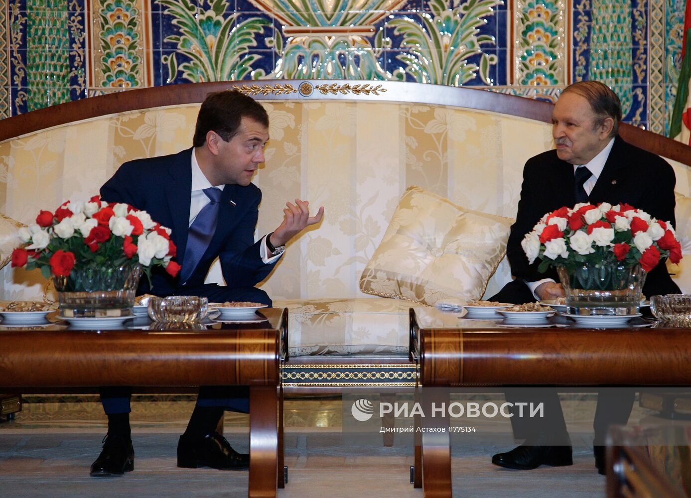 Официальный визит Дмитрия Медведева в Алжир