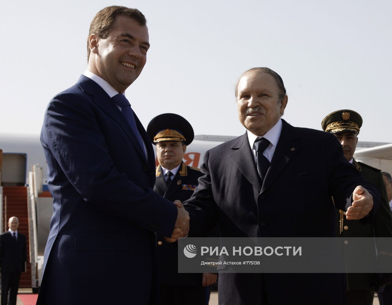 Официальный визит Дмитрия Медведева в Алжир