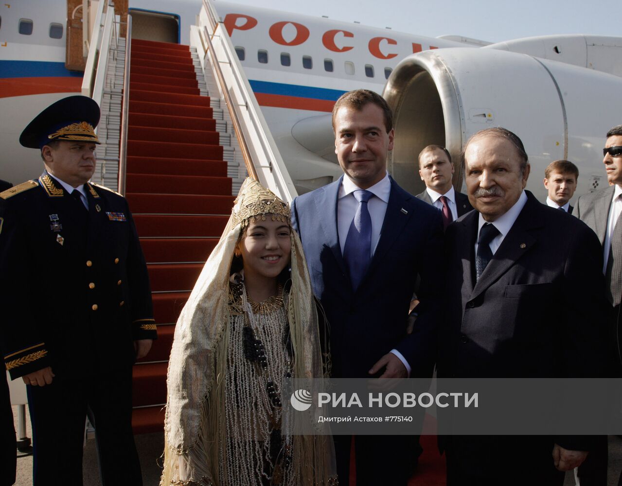 Официальный визит Дмитрия Медведева в Алжир