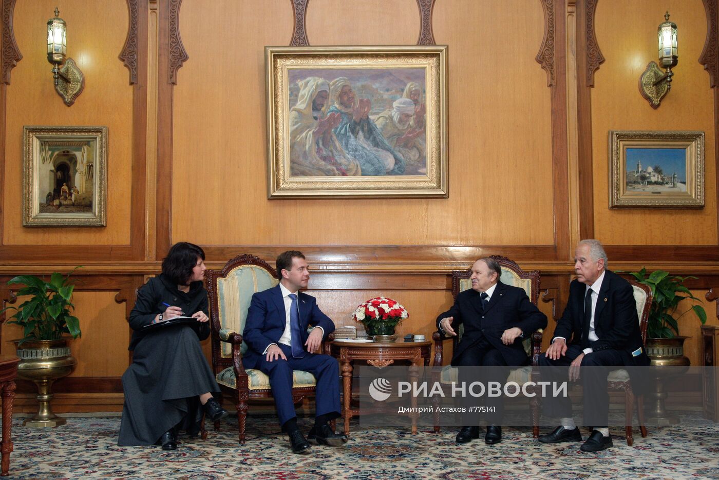 Официальный визит Дмитрия Медведева в Алжир