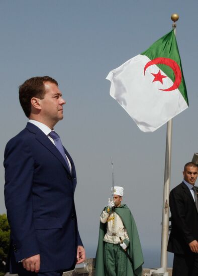 Официальный визит Дмитрия Медведева в Алжир