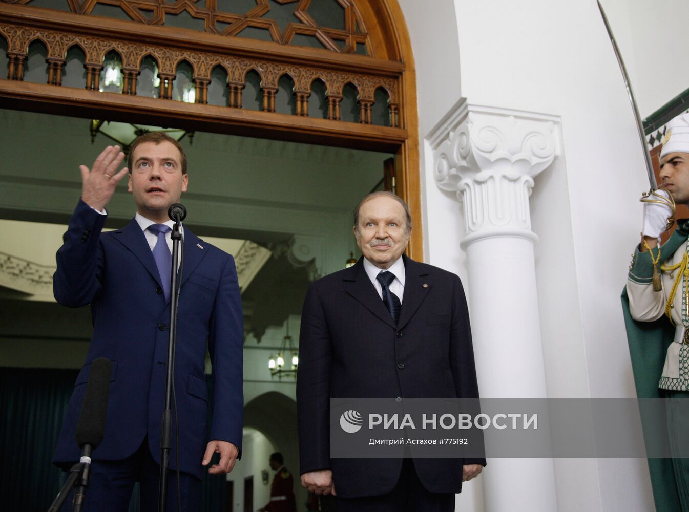 Официальный визит Дмитрия Медведева в Алжир