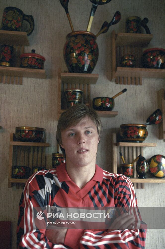 Футболист Игорь Колыванов