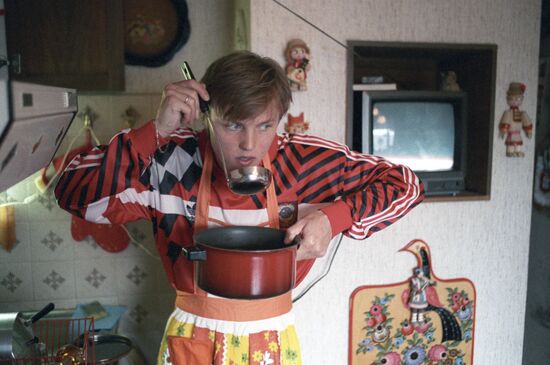 Футболист Игорь Колыванов