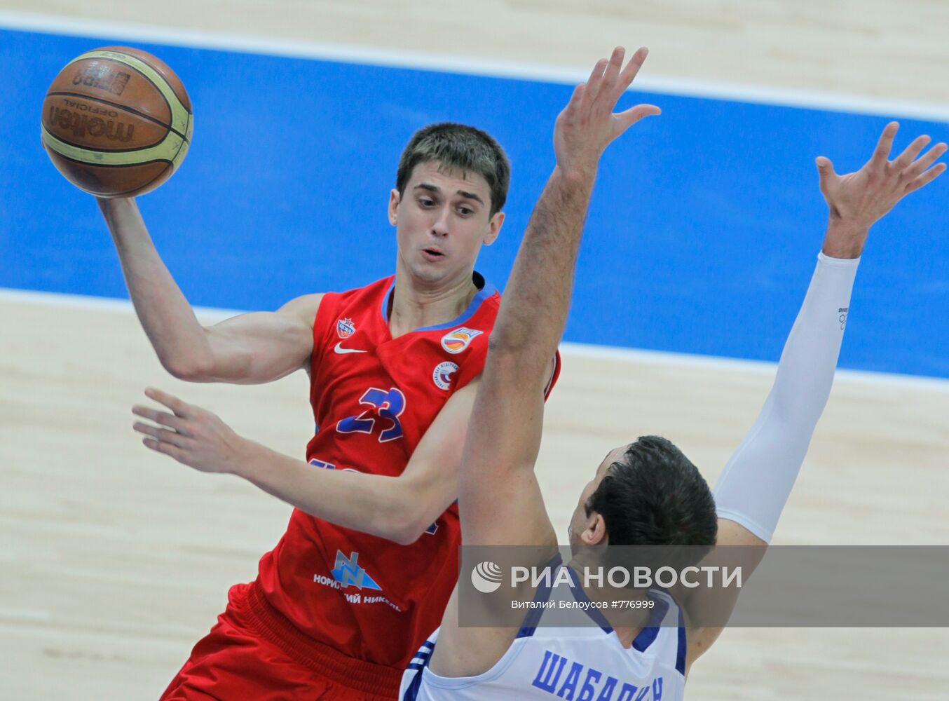 Баскетбол. ПБЛ. Матч "Динамо" - ЦСКА