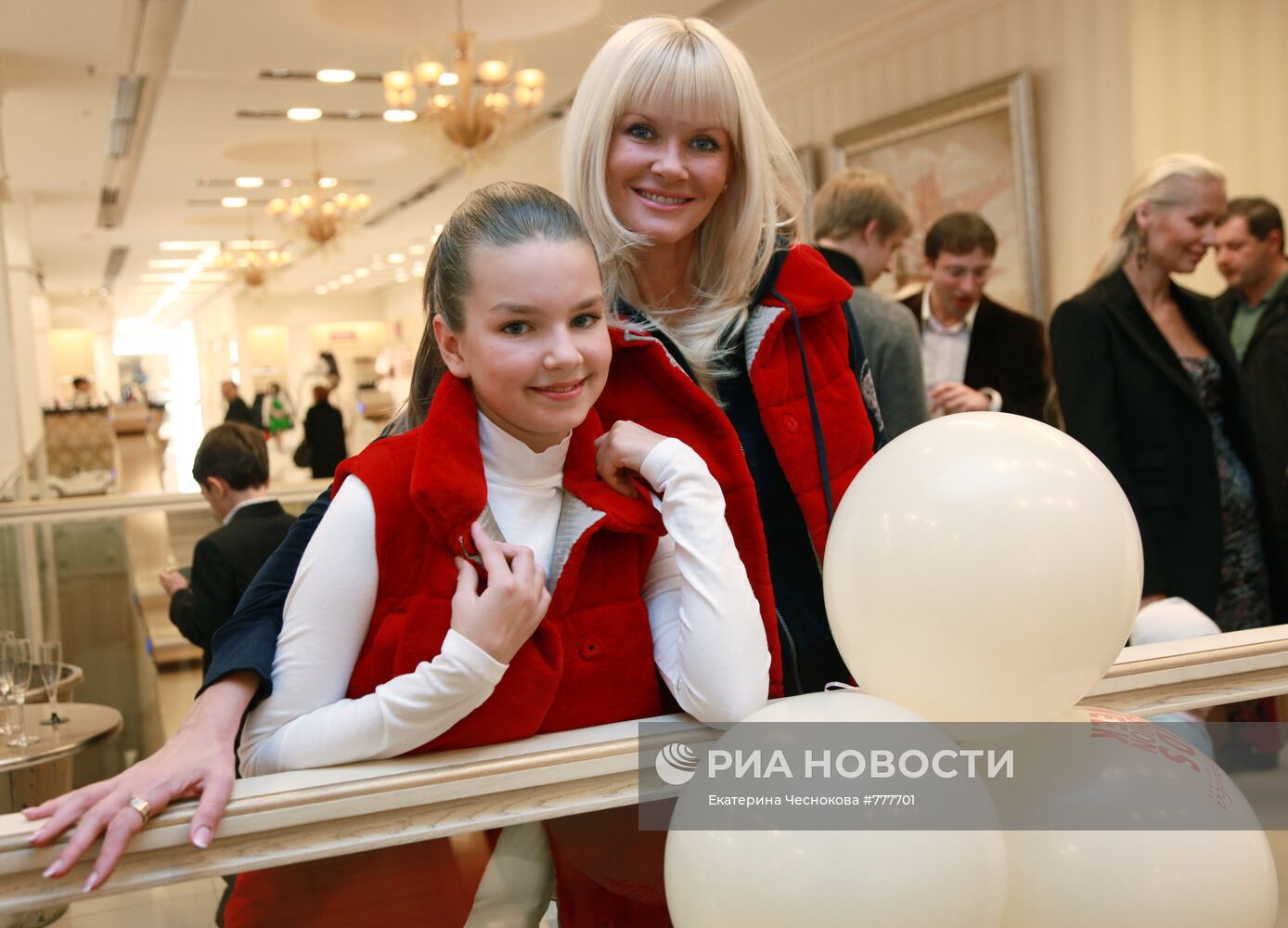Екатерина Лиепа с дочерью Ксенией