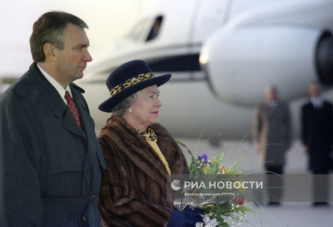 Олег Сосковец и королева Елизавета II