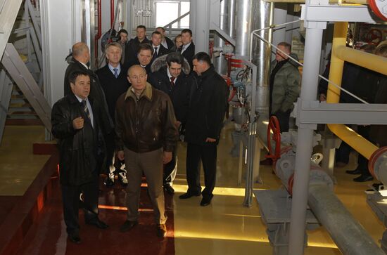 Владимир Путин посетил Юрхаровское месторождение