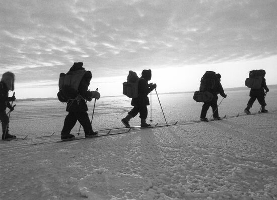 Участники перехода СССР-Северный полюс-Канада