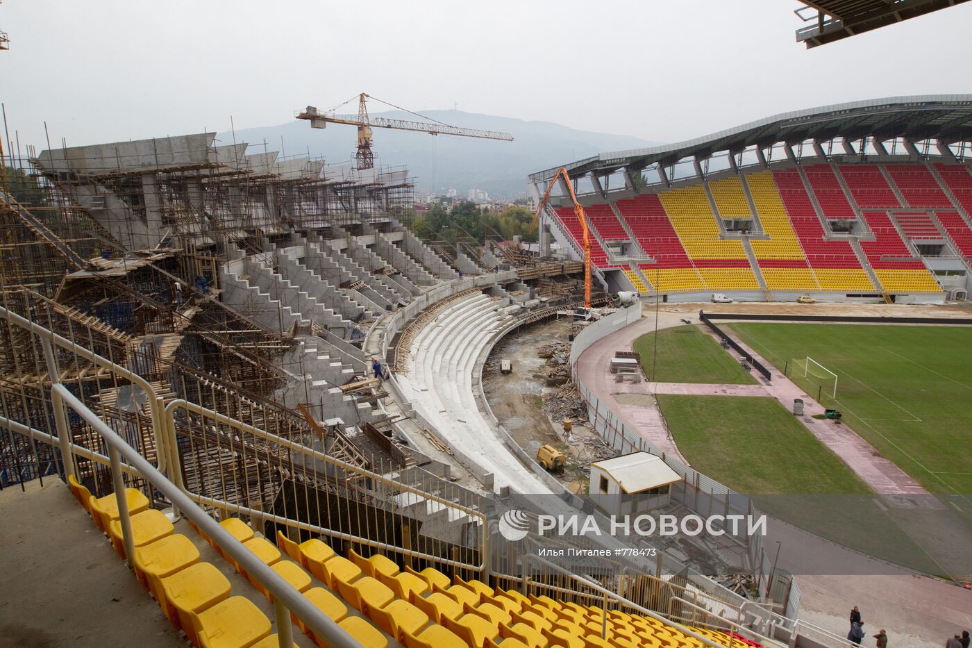 Национальный стадион Филиппа II Македонского в Скопье