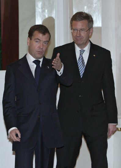 Д.Медведев принял в Кремле К.Вульфа