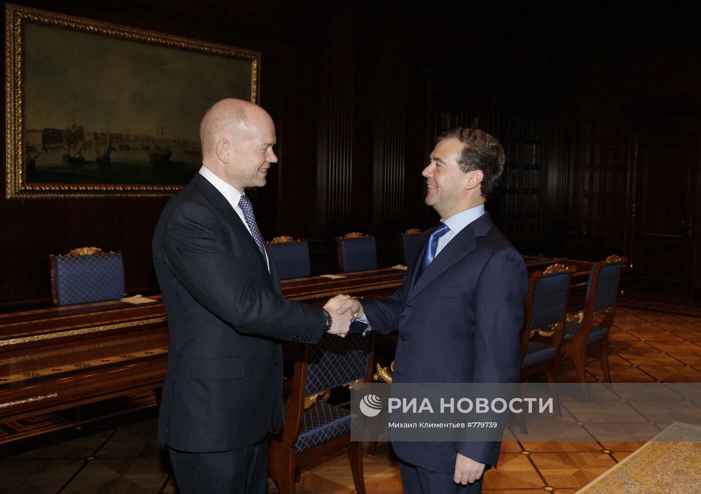Встреча Дмитрия Медведева с Уильямом Хейгом