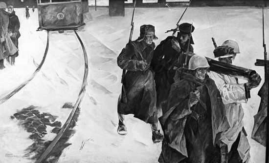 Картина "Конечная. 1941 год"