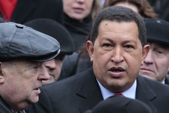 Уго Чавес и Владимир Ресин