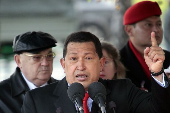 Уго Чавес и Владимир Ресин