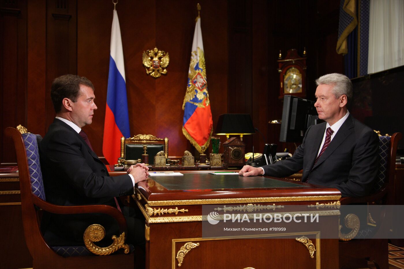 Д.Медведев предложил кандидатуру С.Собянина на пост мэра Москвы