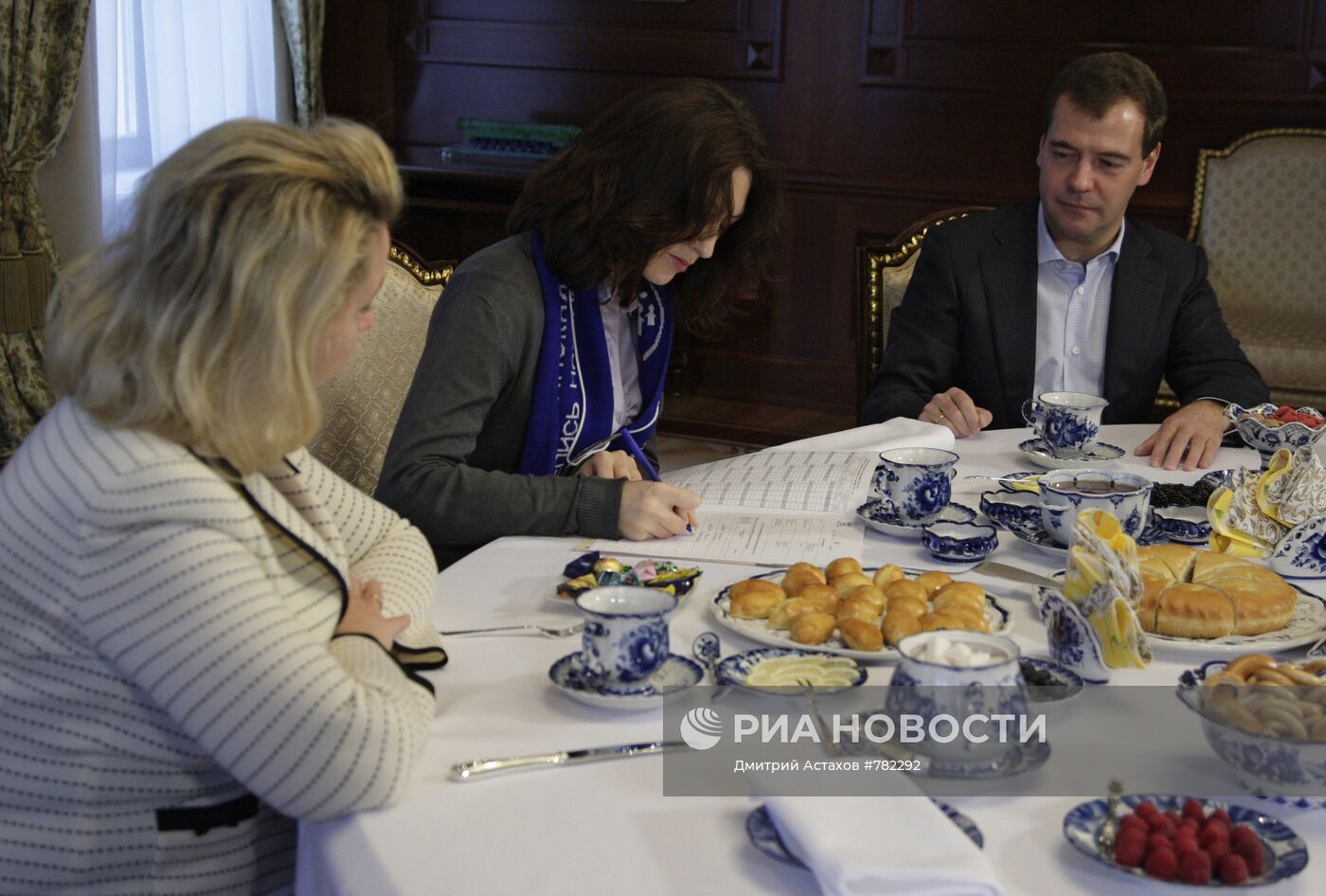 Дмитрий Медведев принял участие во Всероссийской переписи