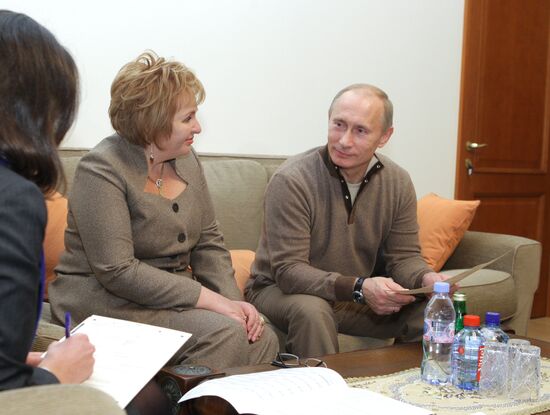 Владимир Путин принял участие во Всероссийской переписи