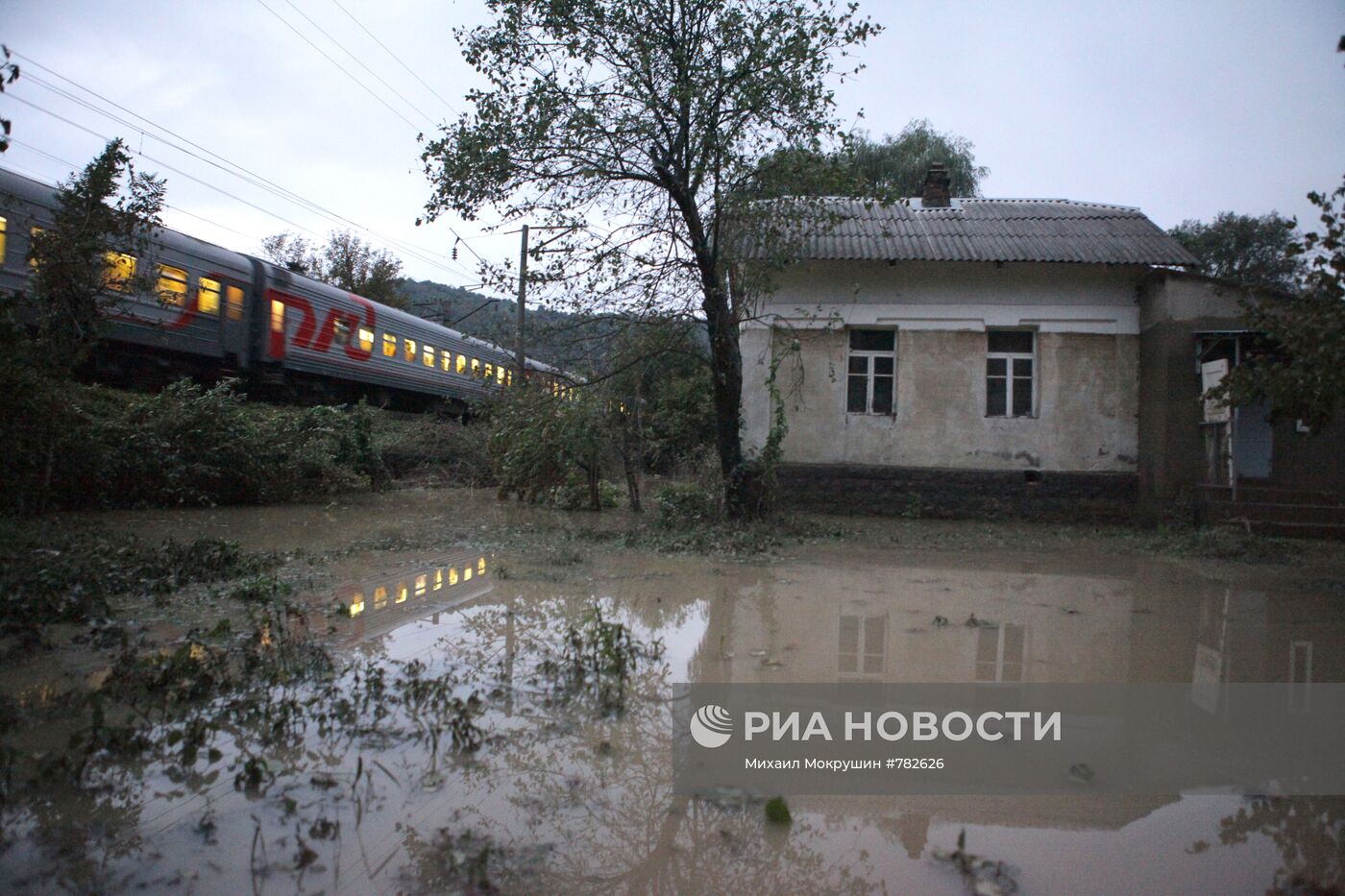 Последствия наводнения в Краснодарском крае