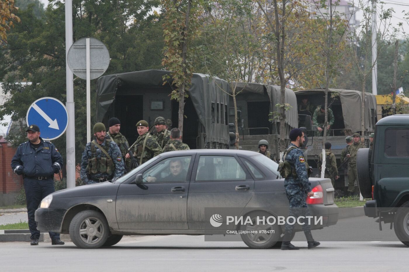 Попытка теракта у здания парламента Чечни в Грозном