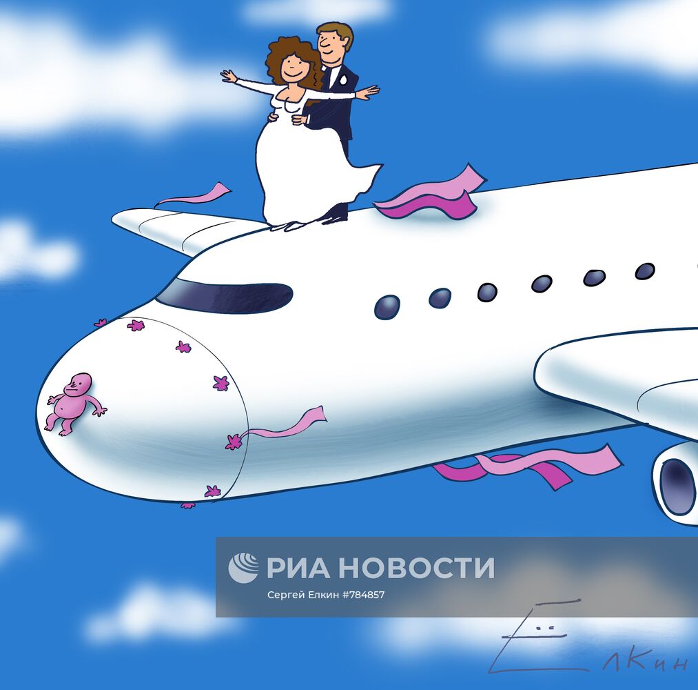 "Уральские авиалинии" организуют свадьбу на борту самолета