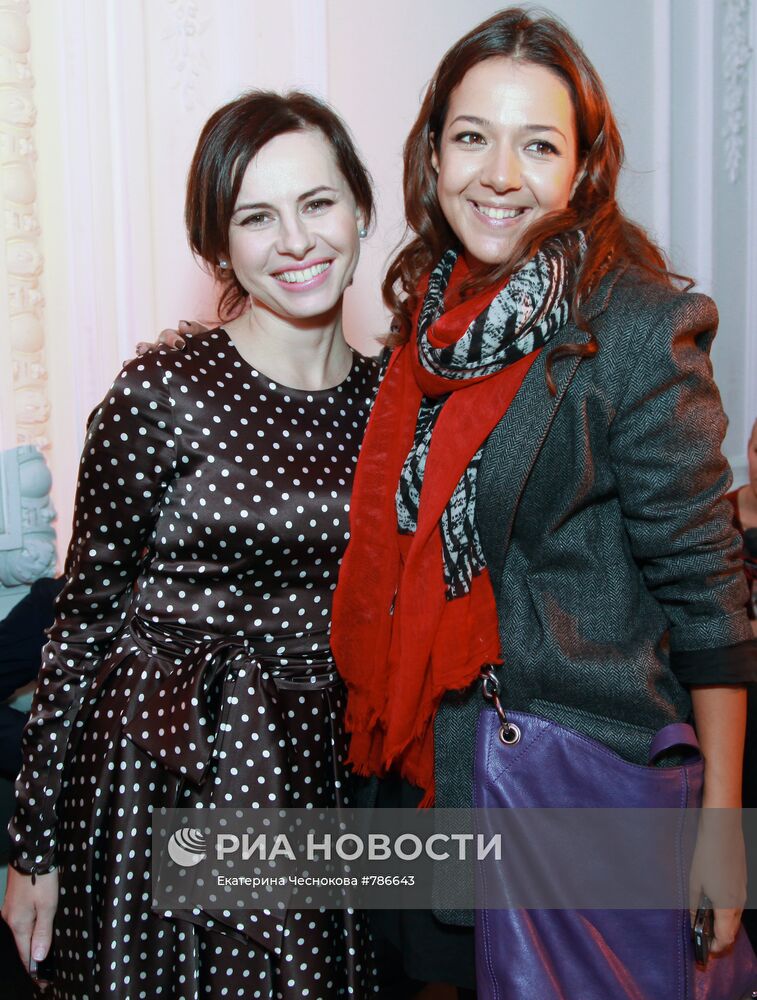 Оксана Лаврентьева и Ксения Чилингарова