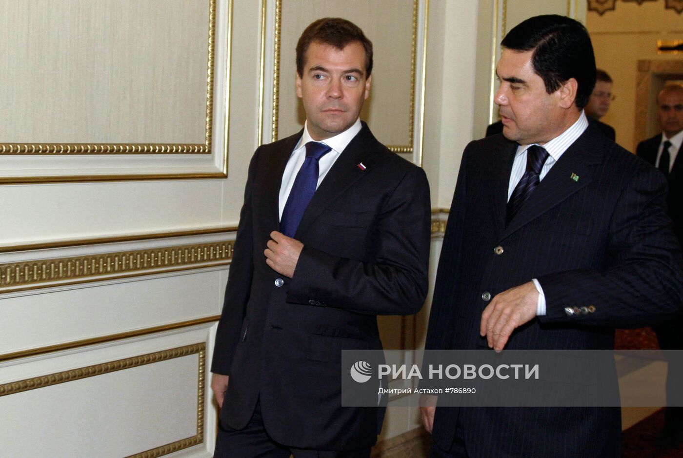Рабочий визит Дмитрия Медведева в Туркменистан. Второй день