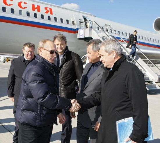 Рабочая поездка В.Путина в Южный Федеральный округ