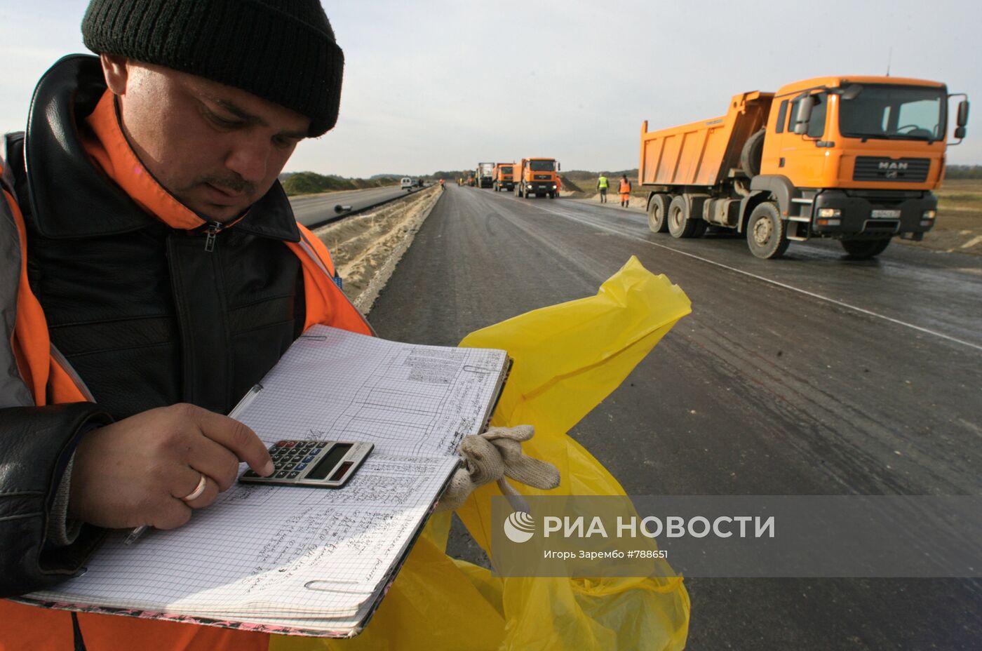 Строительство автобана "Приморское кольцо"