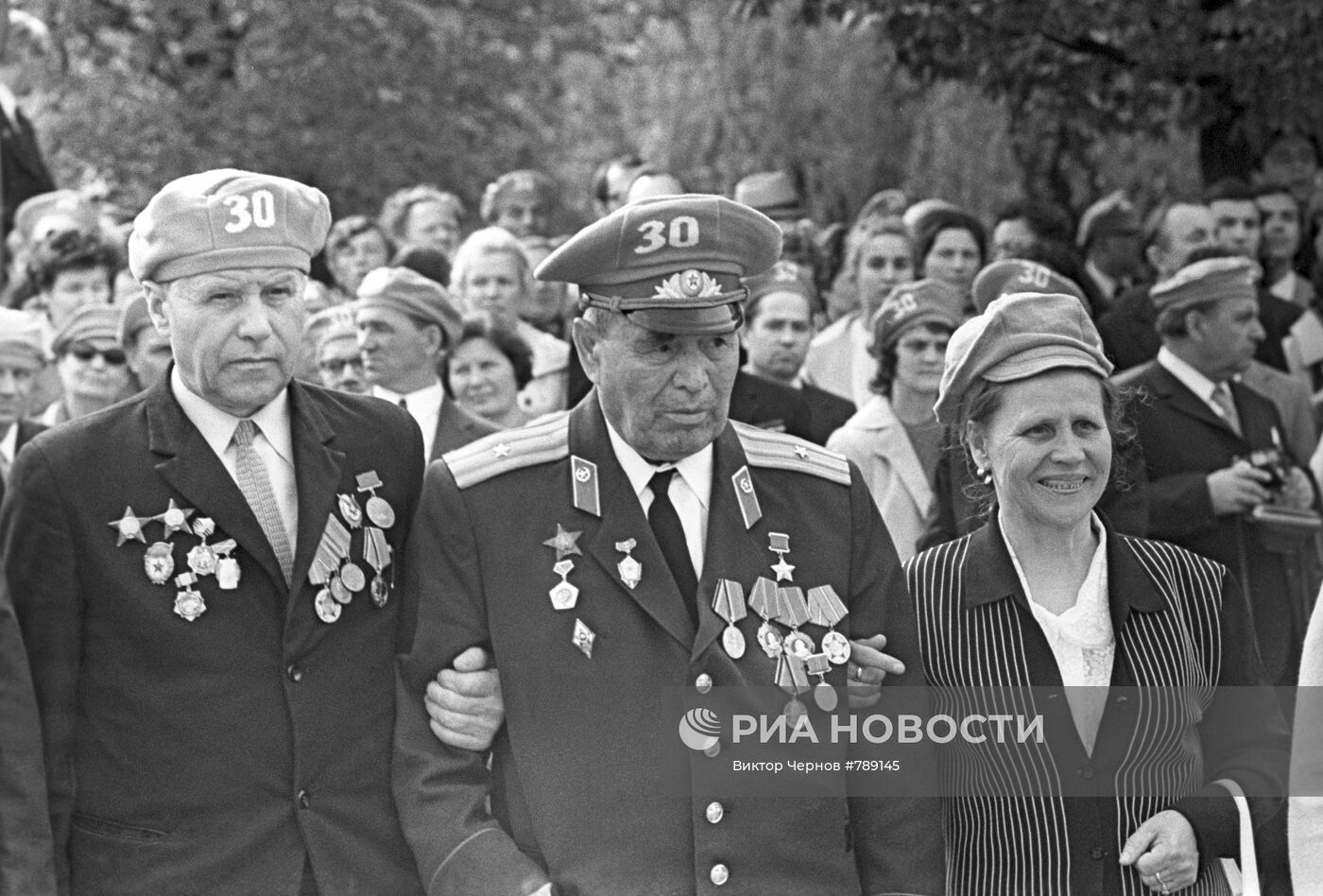 Ветераны П.М. Гаврилов и Н.А. Балак