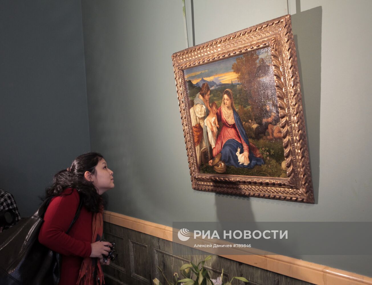 Открытие выставки из цикла "Шедевры музеев мира в Эрмитаже"