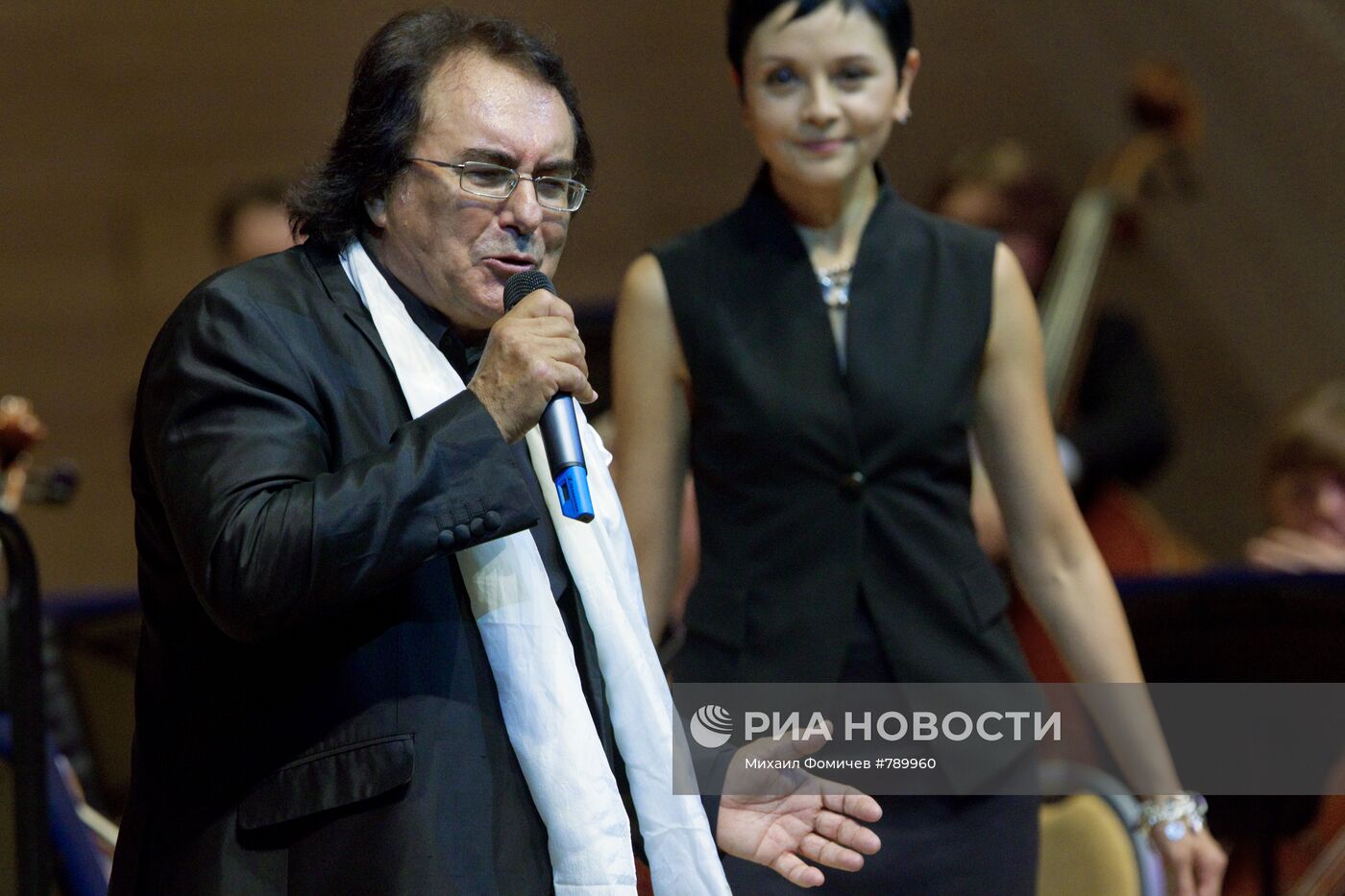 Концерт итальянского певца Аль Бано в Москве