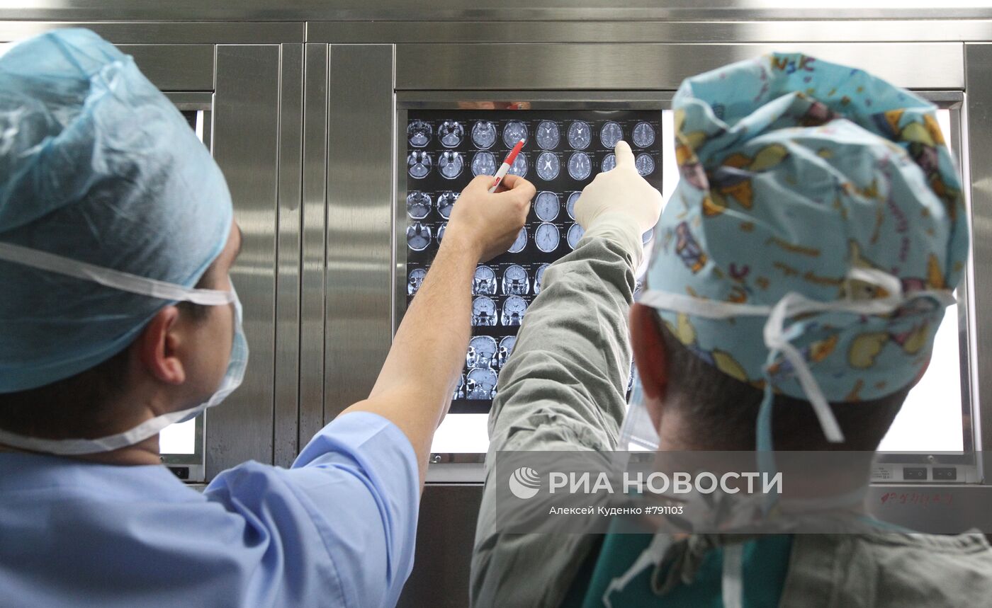 Работа отделения нейрохирургии НИИ СП им. Н.В. Склифосовского