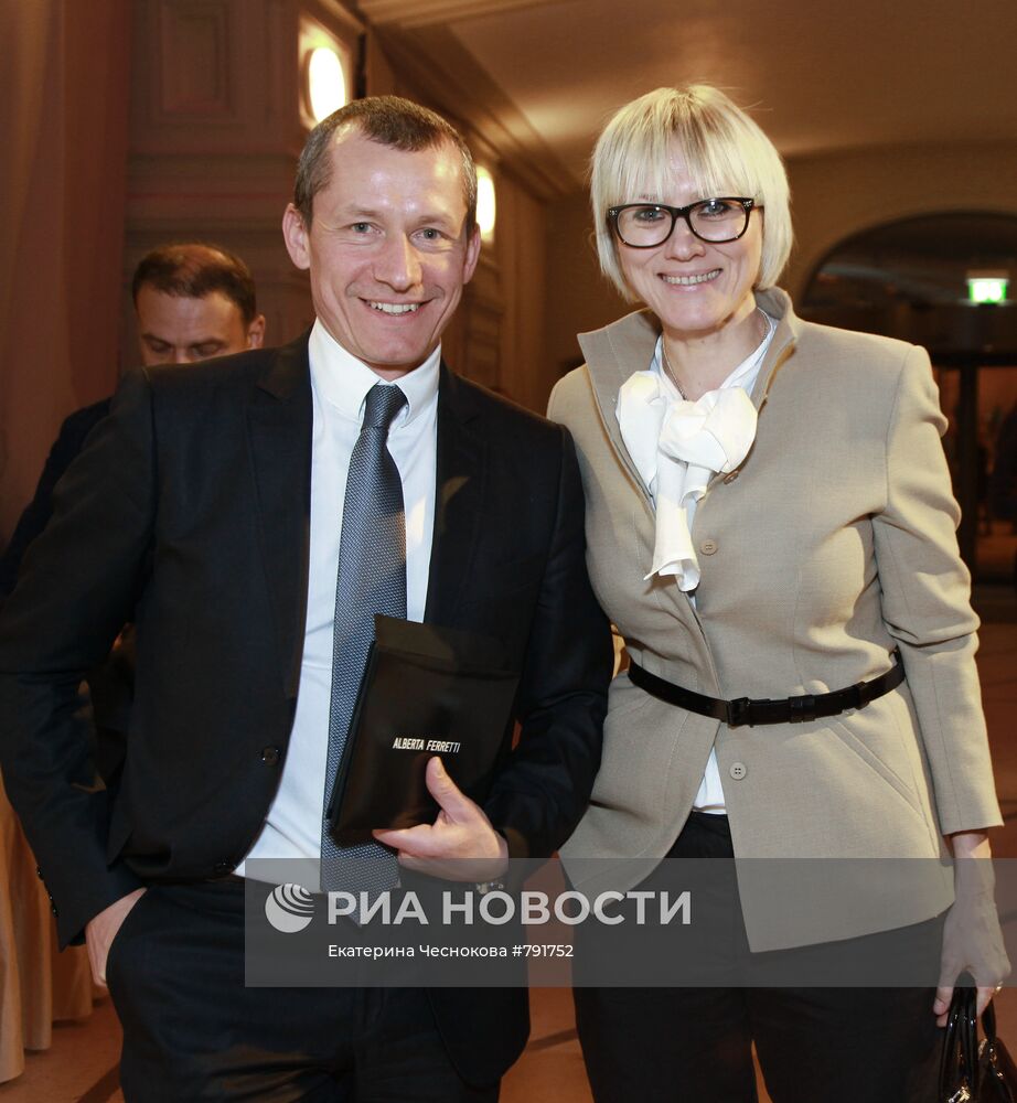 Андрей Шаронов с супругой Ольгой