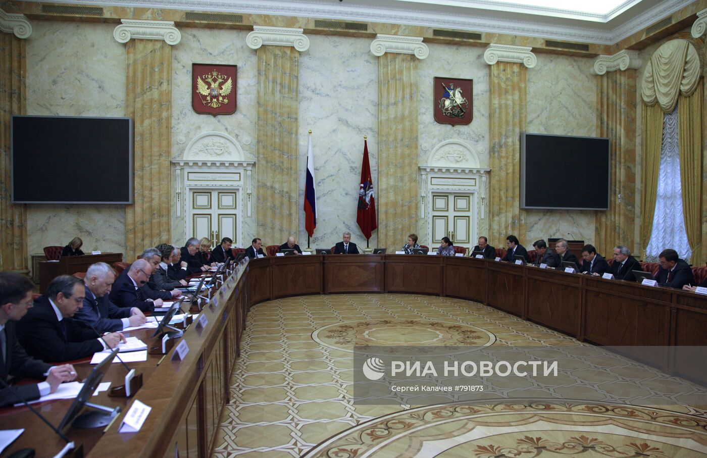 Оперативное совещание правительства Москвы