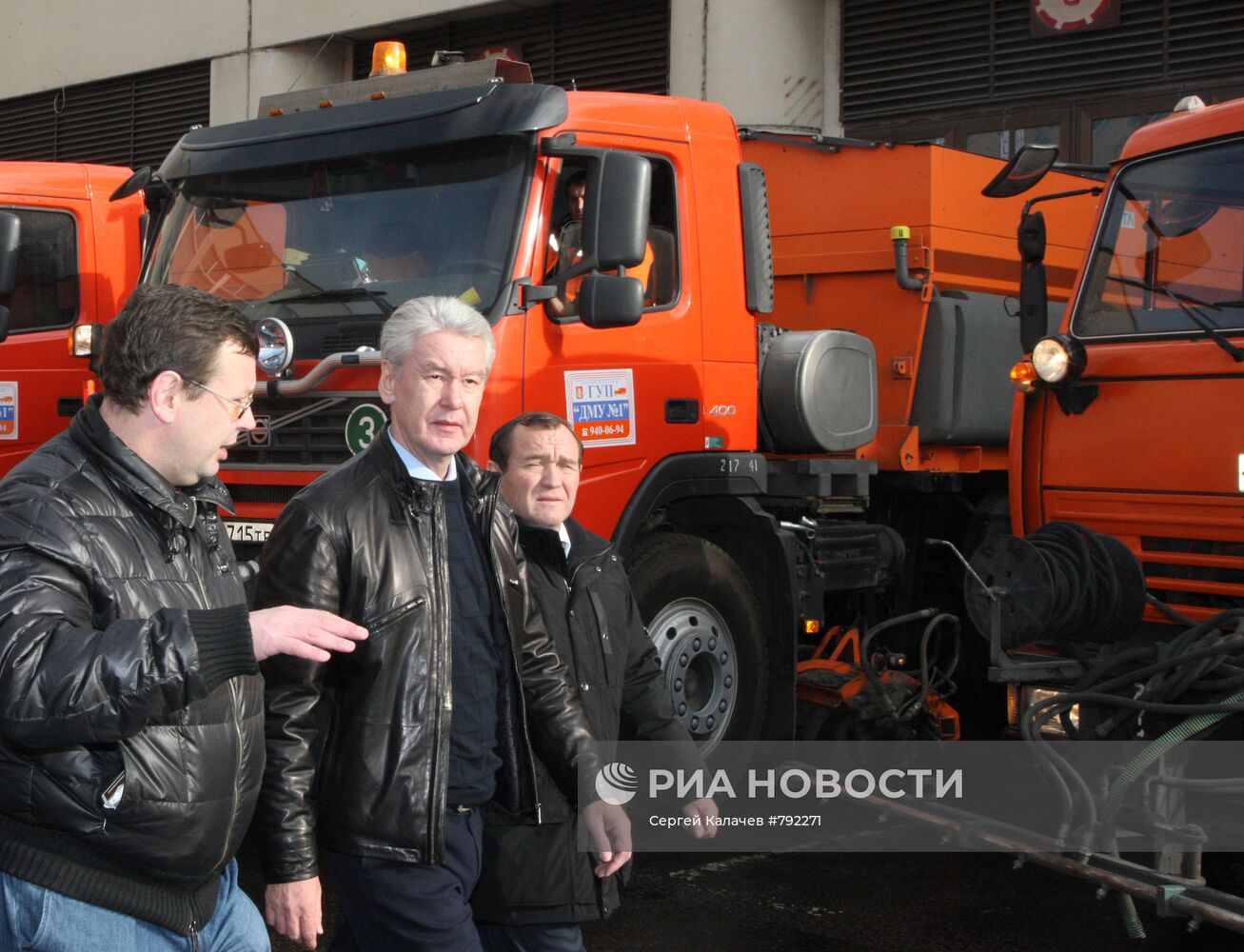 Субботний объезд городских объектов мэром Москвы С.Собяниным