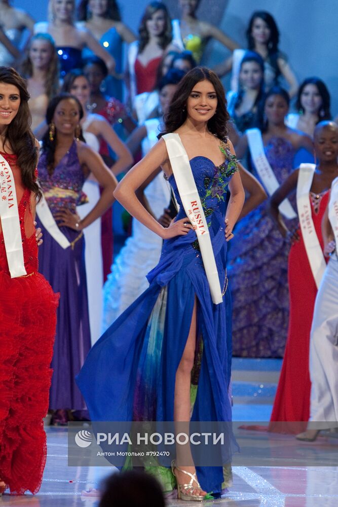 Финал конкурса красоты "Мисс Мира 2010" в Китае