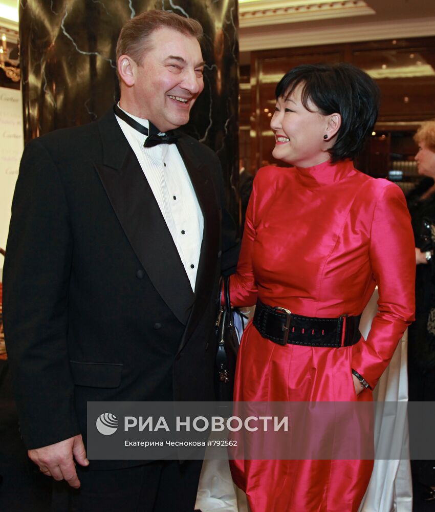 Владислав Третьяк и Александра Буратаева