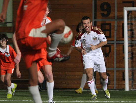 Александр Кержаков снимается в кино