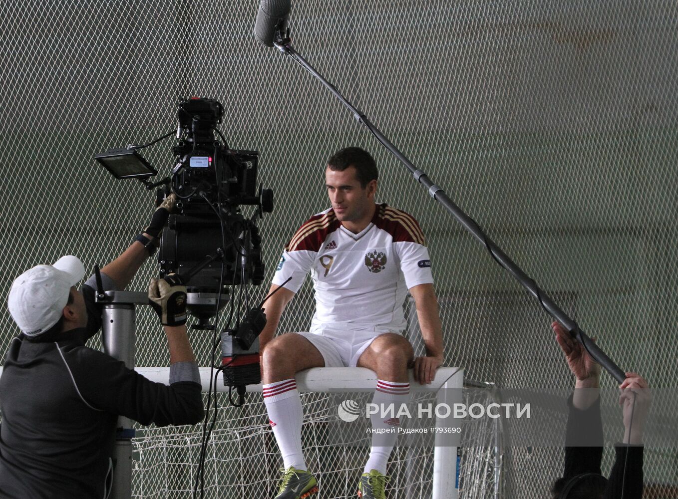 Александр Кержаков снимается в кино