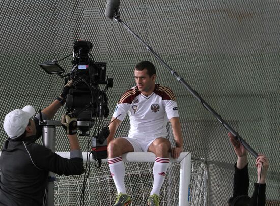 Александр Кержаков снимается в кино