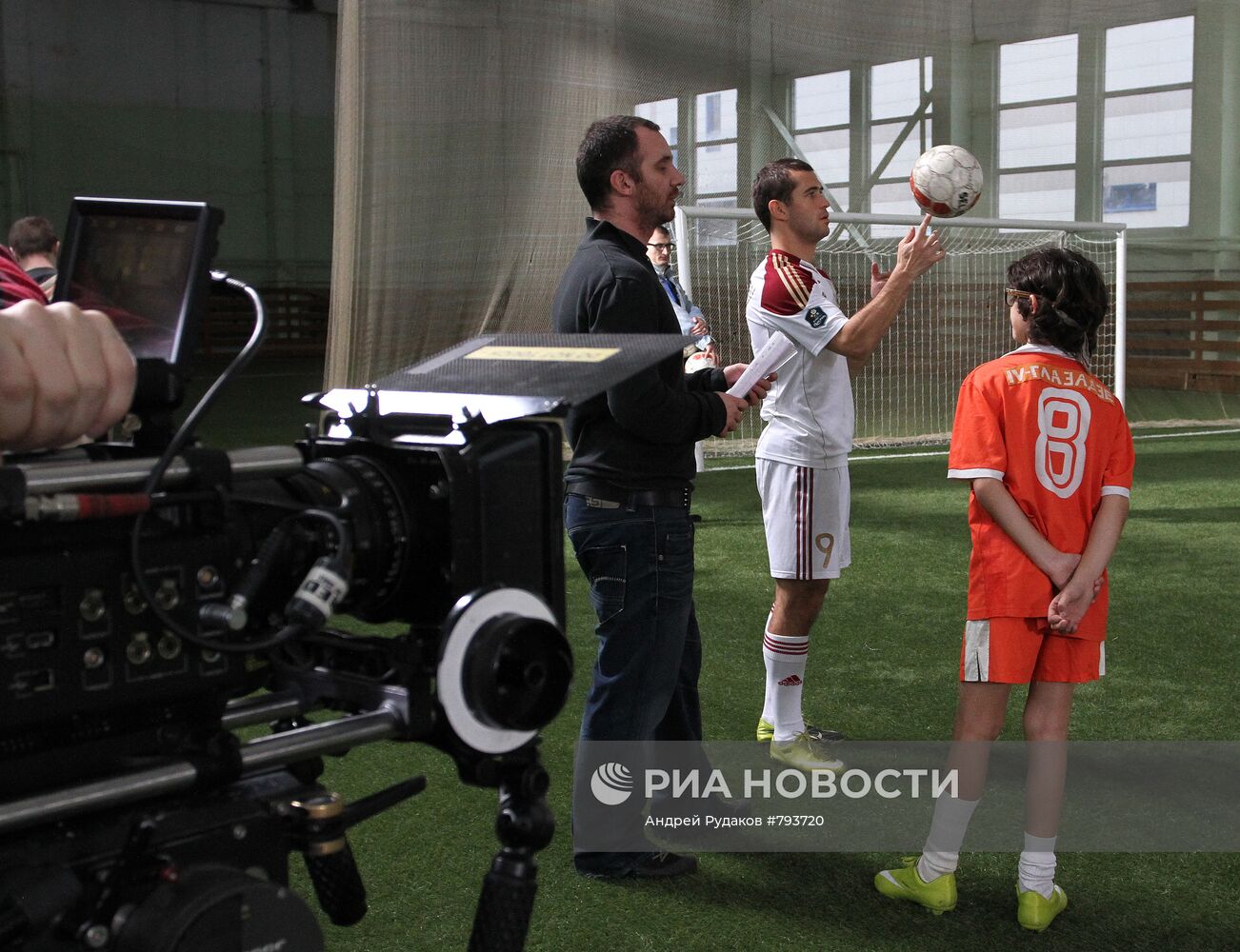 Александр Кержаков снимается в кино