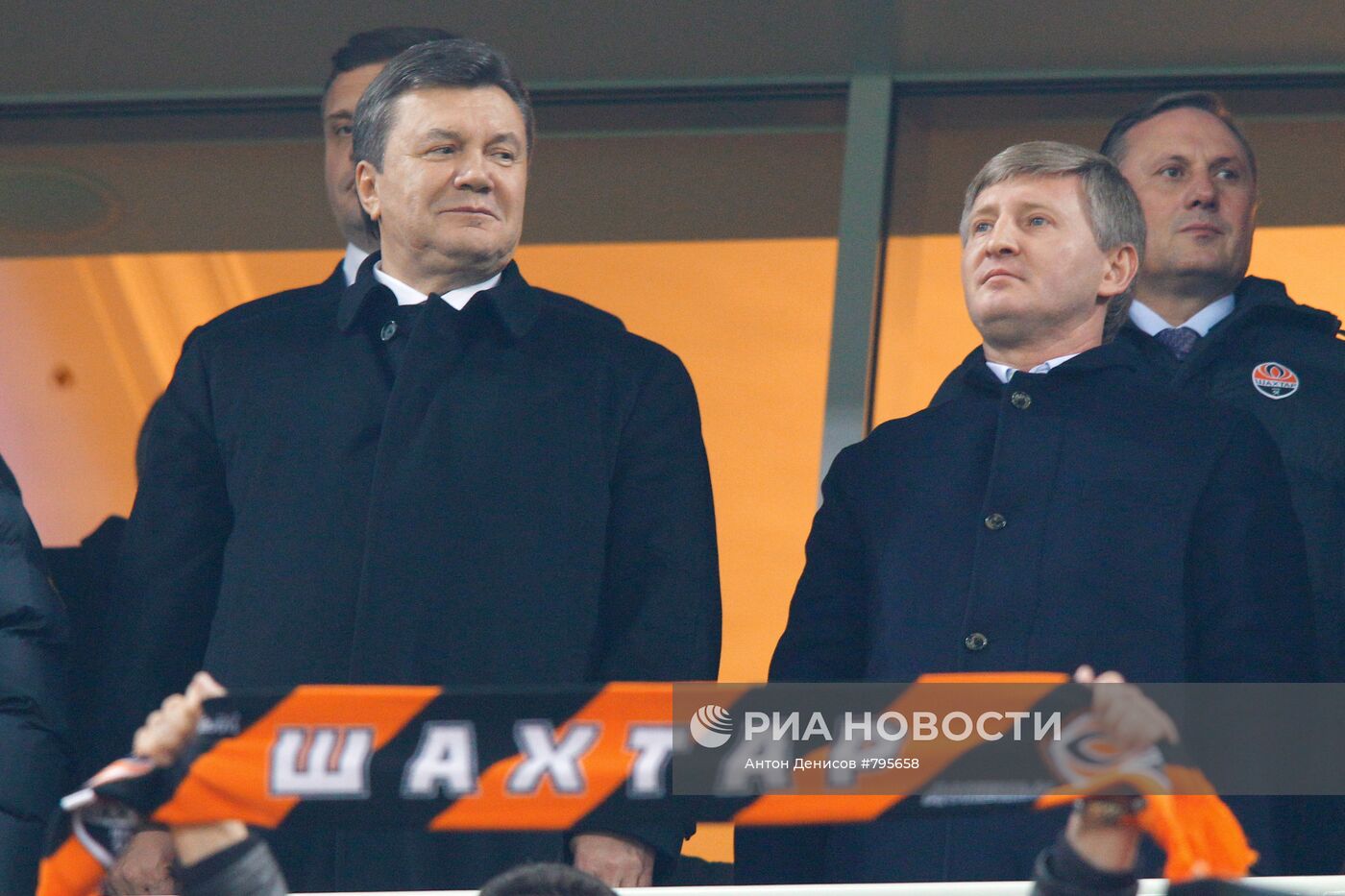 Виктор Янукович и Ринат Ахметов