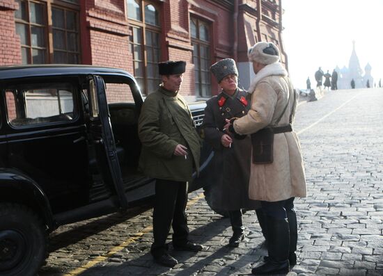 Марш в честь 69-й годовщины парада 7 ноября 1941 года