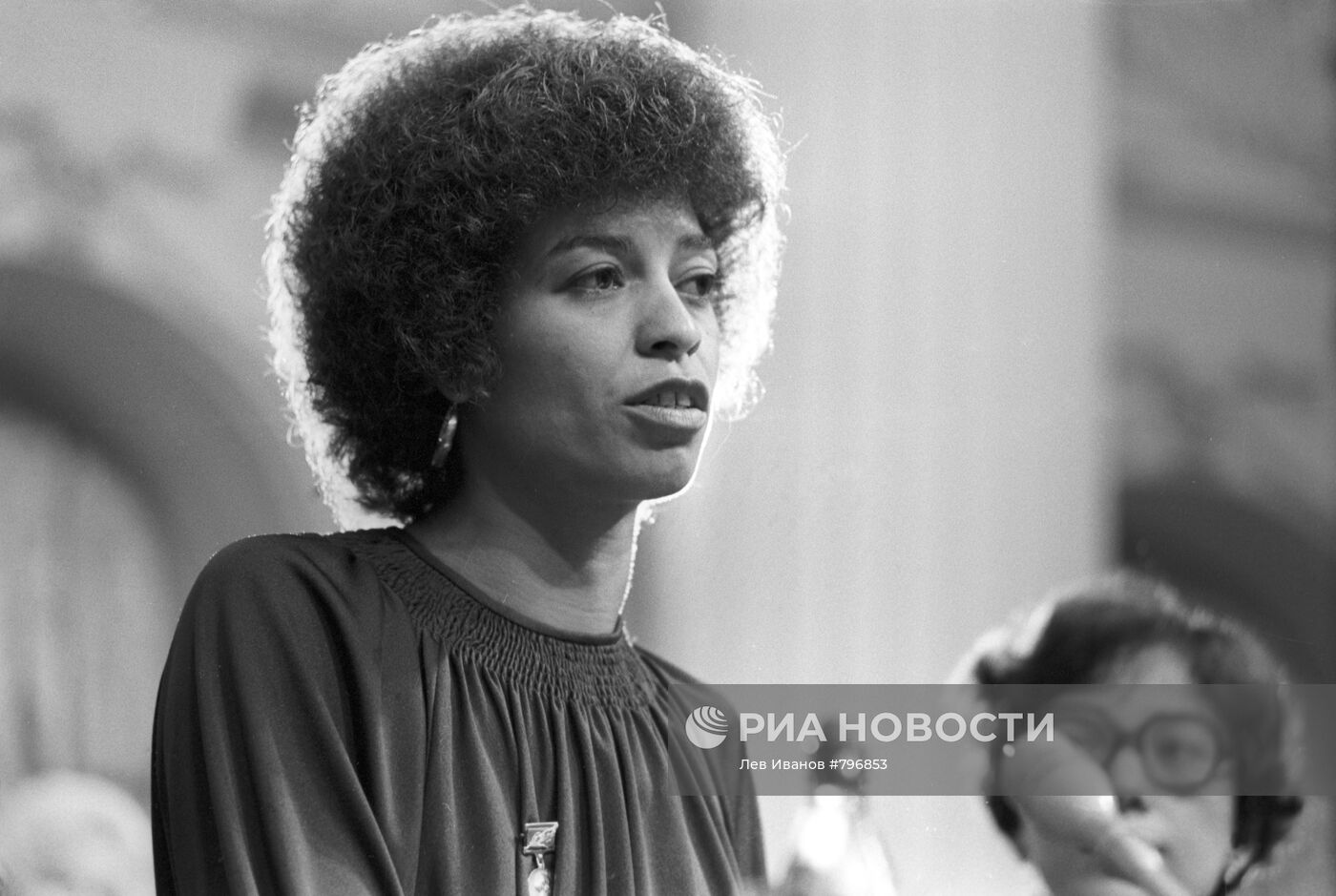 Анджела Дэвис в Кремле