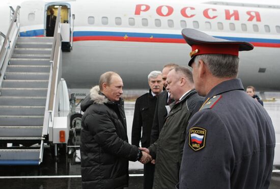 Рабочая поездка Владимира Путина в Иваново