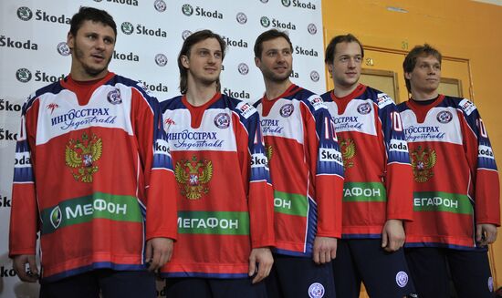 Открытая тренировка сборной России по хоккею